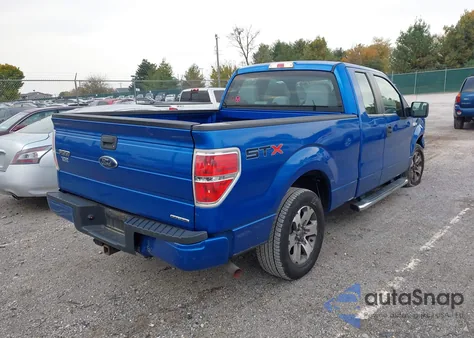 2013 Ford F-150 Stx из США, поврежденный, VIN 1FTEX1CM8DFD79631